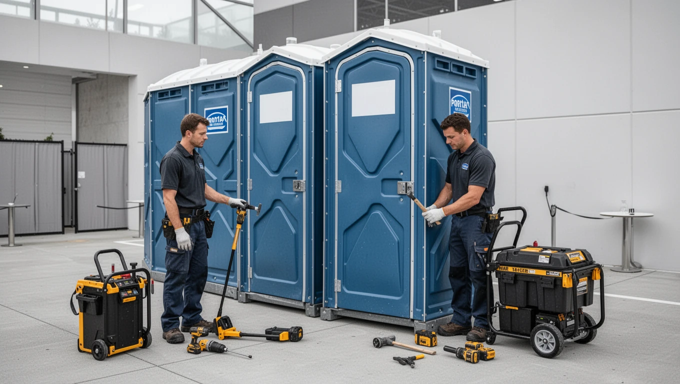 Event Porta Potty Rental in Crowley, TX